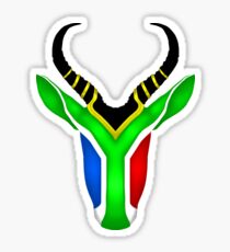 South Africa Springbok 2 Sticker