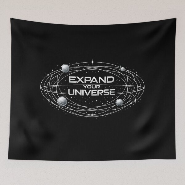 Item preview, Expand Your Universe - Futuristic Geometric Typography designed and sold by MKreative Studio.