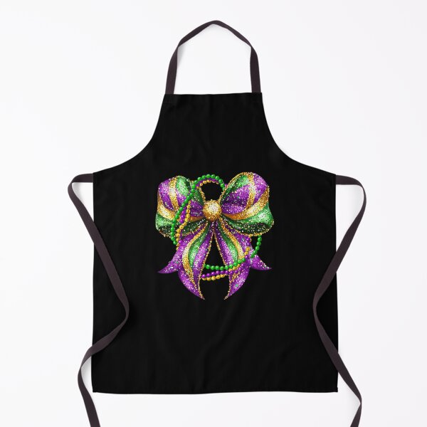 Item preview, mardi gras coquette bow designed and sold by Boutkimaewab.