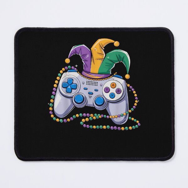 Item preview, Gaming Mardi Gras Video Game Controller Jester For Boys Men designed and sold by Boutkimaewab.