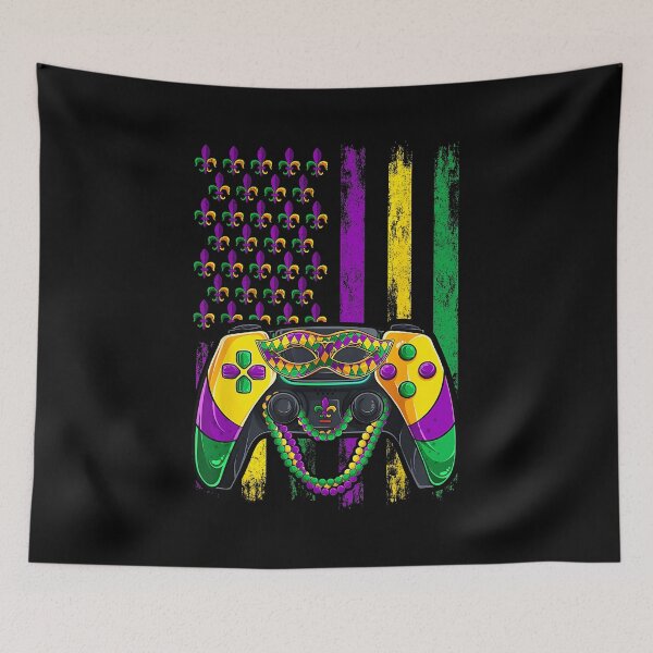 Item preview, Video Game Flag Beads Kids Mardi Gras, Gamer Boys Men designed and sold by Boutkimaewab.