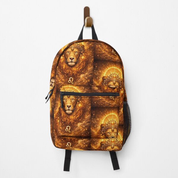 Item preview, Luxury Leo Zodiac Sign – Regal Lion Sun Astrology Art designed and sold by Bonitivity Zodiacs.