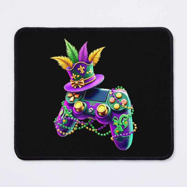 Item preview, Mardi Gras Video Game Controller Jester Mask Kids Boys Mens designed and sold by Boutkimaewab.