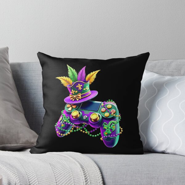 Item preview, Mardi Gras Video Game Controller Jester Mask Kids Boys Mens designed and sold by Boutkimaewab.