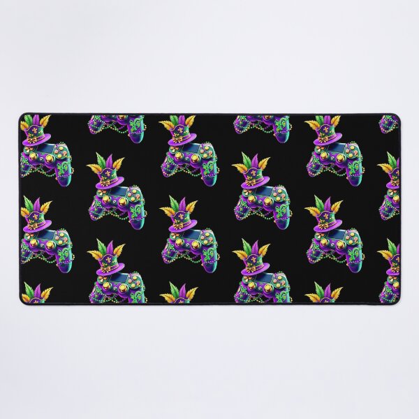 Item preview, Mardi Gras Video Game Controller Jester Mask Kids Boys Mens designed and sold by Boutkimaewab.