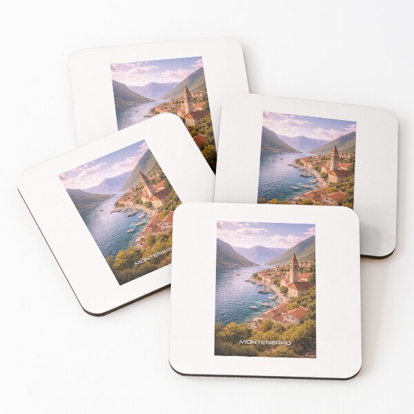 Item preview, Montenegro Travel Art designed and sold by Thistle-TShop.
