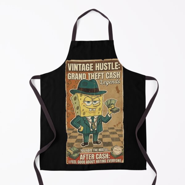 Item preview, Gangster Sponge Bob Aesthetic - Ironic Retro Money Graphic designed and sold by ern vintage store.
