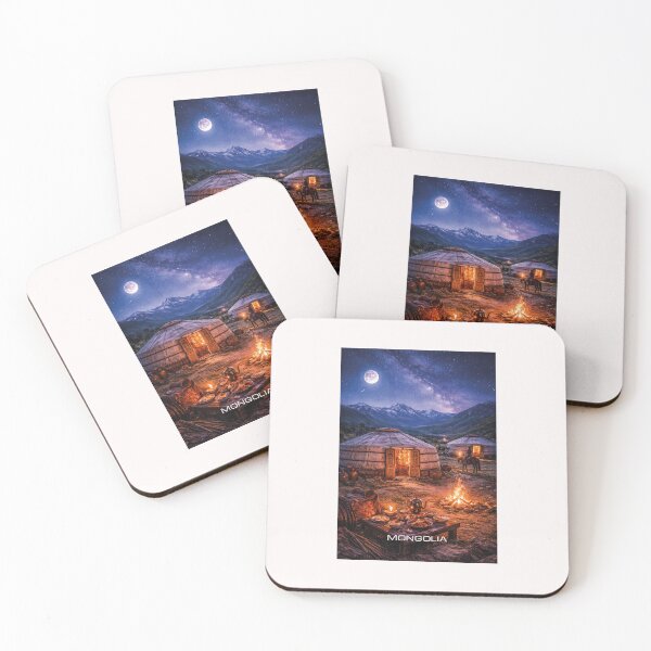 Item preview, Mongolia Travel Art designed and sold by Thistle-TShop.