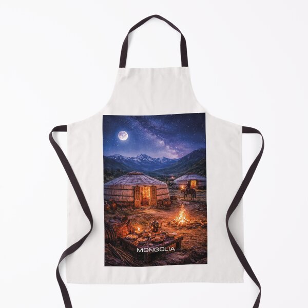 Item preview, Mongolia Travel Art designed and sold by Thistle-TShop.