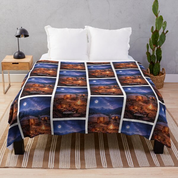 Item preview, Mongolia Travel Art designed and sold by Thistle-TShop.