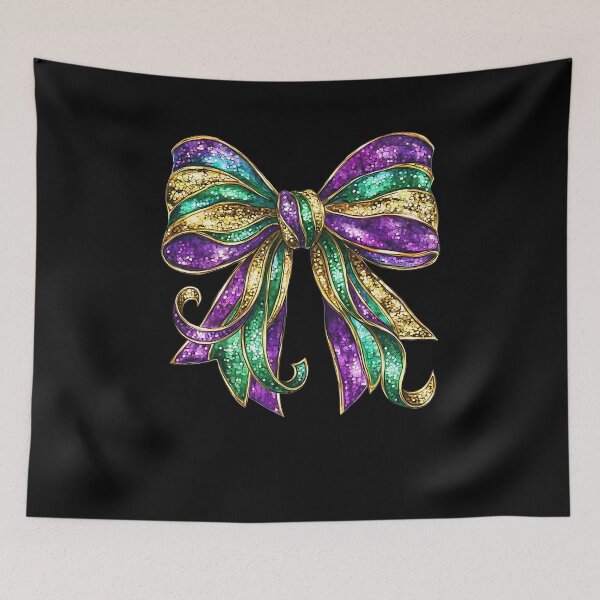 Item preview, mardi gras coquette bow women men Womens designed and sold by Boutkimaewab.