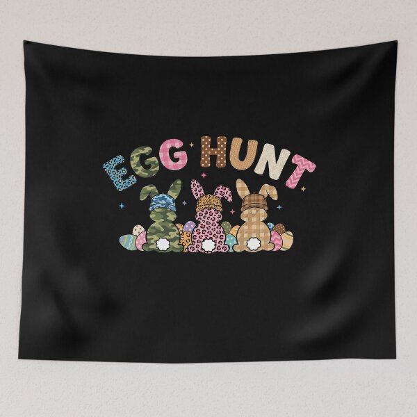 Item preview, Egg Hunt Easter Bunnies for Kids designed and sold by KroghDs.