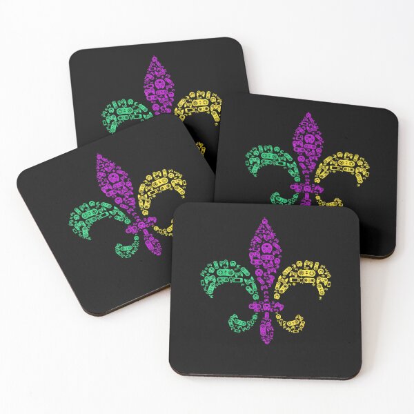 Item preview, Mardi Gras Video Game Controller Gaming Mardi Gras Kids Men designed and sold by Boutkimaewab.