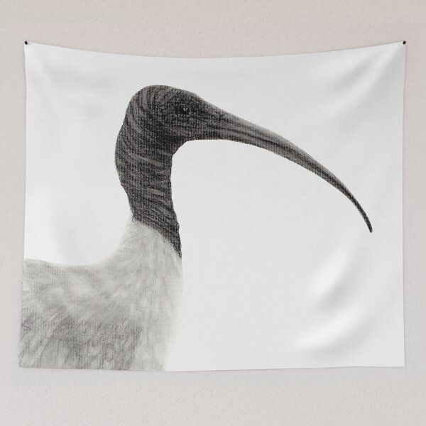 Item preview, Australian Wildlife Ibis designed and sold by Kayla Outhred Artist .