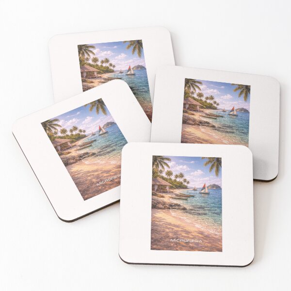 Item preview, Micronesia Travel Art designed and sold by Thistle-TShop.