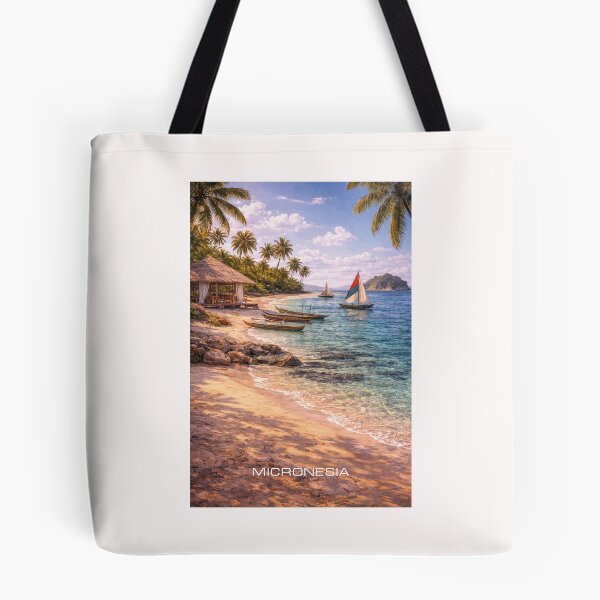 Item preview, Micronesia Travel Art designed and sold by Thistle-TShop.