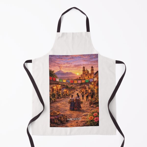 Item preview, Mexico Travel Art designed and sold by Thistle-TShop.
