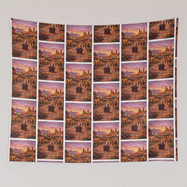 Item preview, Mexico Travel Art designed and sold by Thistle-TShop.