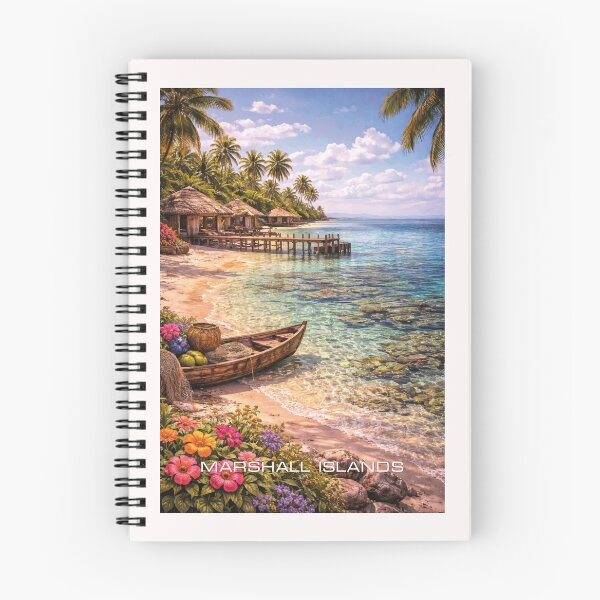 Item preview, Arte de viaje de las Islas Marshall designed and sold by Thistle-TShop.