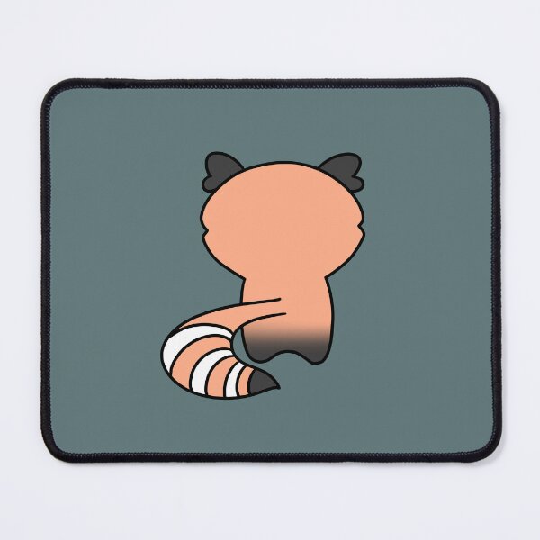 Item preview, Cute minialist red panda silhouette from behind designed and sold by ubborn.