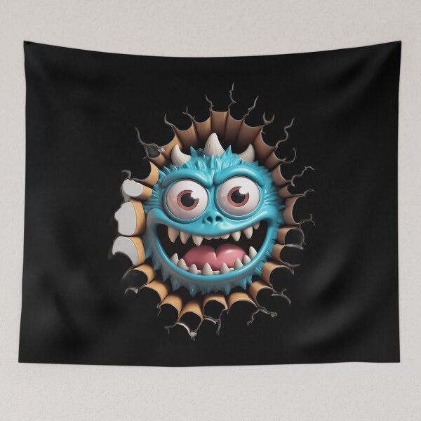 Item preview, The Monster Enters The Room designed and sold by Stif78.