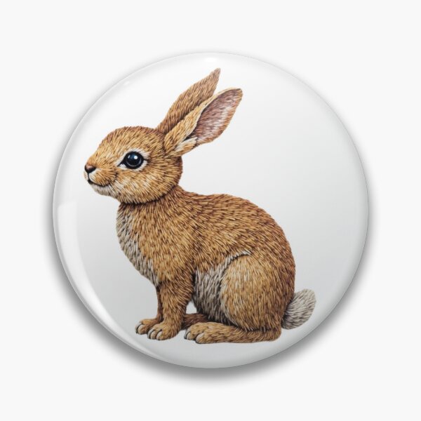 Item preview, Embroidered Rabbit designed and sold by Lisa Bittinger.