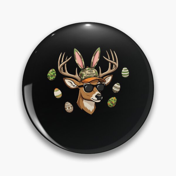 Item preview, Easter Egg Hunter Deer Bunny Antlers designed and sold by KroghDs.