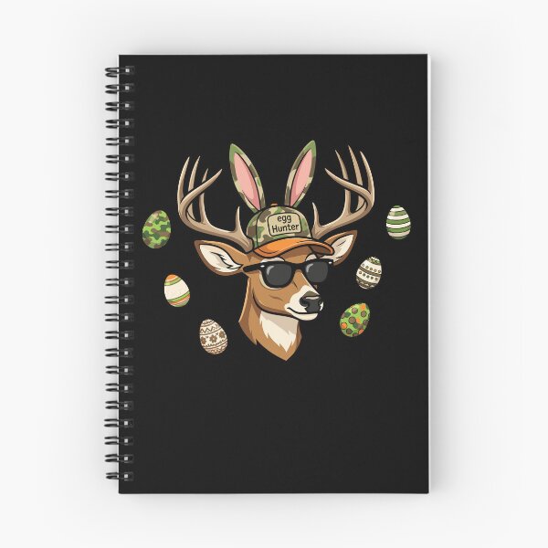 Item preview, Easter Egg Hunter Deer Bunny Antlers designed and sold by KroghDs.