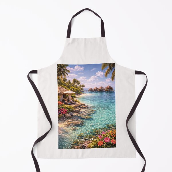 Item preview, Maldives Travel Art designed and sold by Thistle-TShop.