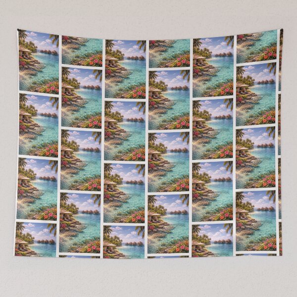 Item preview, Maldives Travel Art designed and sold by Thistle-TShop.