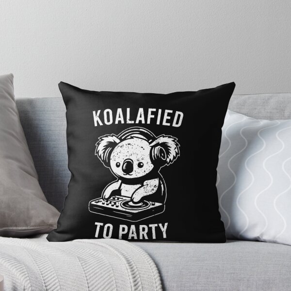 Item preview, Koalafied to Party - Funny DJ Koala Bear designed and sold by malicaferrha.