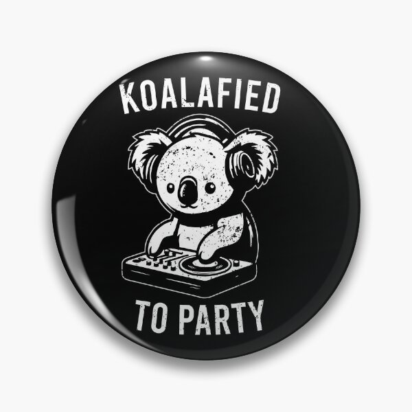 Item preview, Koalafied to Party - Funny DJ Koala Bear designed and sold by malicaferrha.