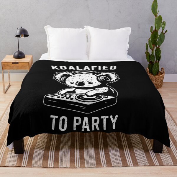 Item preview, Koalafied to Party - Funny DJ Koala Bear designed and sold by malicaferrha.