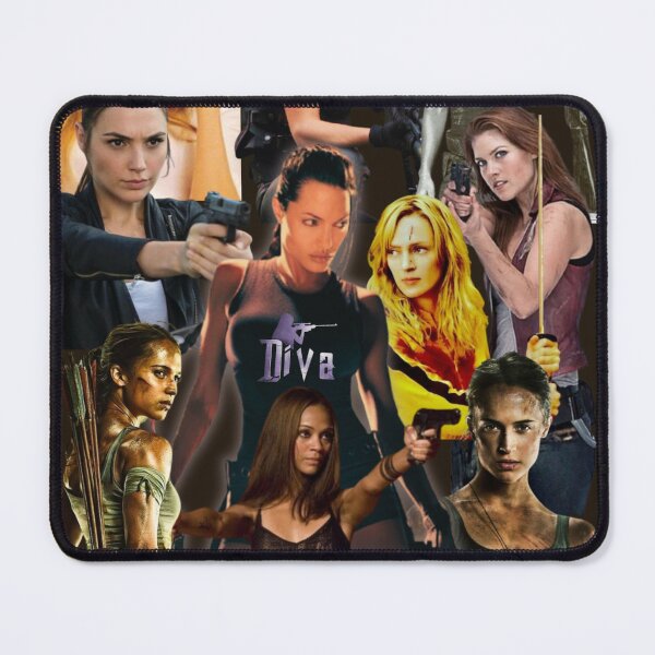 Item preview, Born To Kill Diva Action Movie Collage designed and sold by Vicky021.