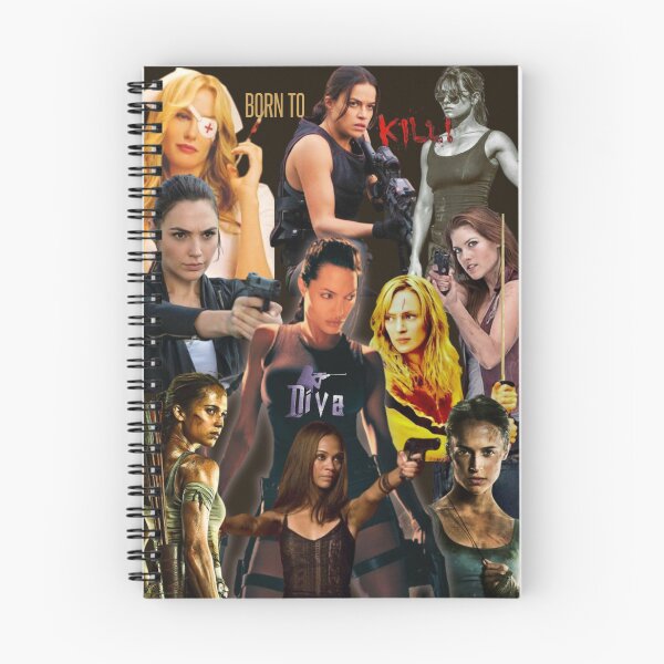 Item preview, Born To Kill Diva Action Movie Collage designed and sold by Vicky021.