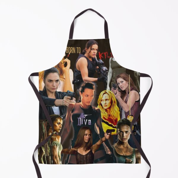 Item preview, Born To Kill Diva Action Movie Collage designed and sold by Vicky021.