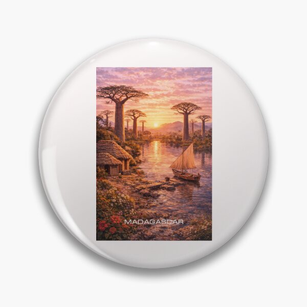 Item preview, Madagascar Travel Art designed and sold by Thistle-TShop.