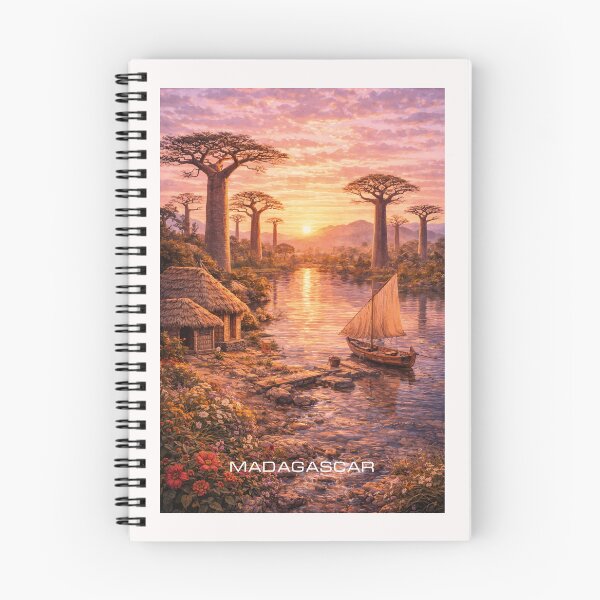 Item preview, Madagascar Travel Art designed and sold by Thistle-TShop.