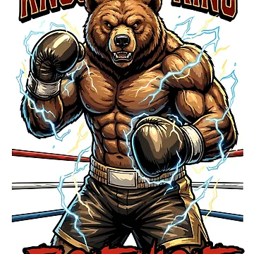 Artwork thumbnail, Boxing Bear by Remy490