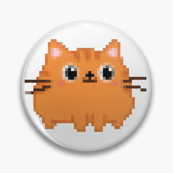 Item preview, Pixel Art Chonk Cat Fat Tabby designed and sold by Heaton-B-Design.