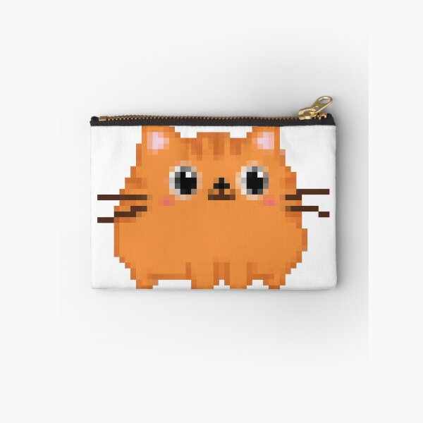 Item preview, Pixel Art Chonk Cat Fat Tabby designed and sold by Heaton-B-Design.
