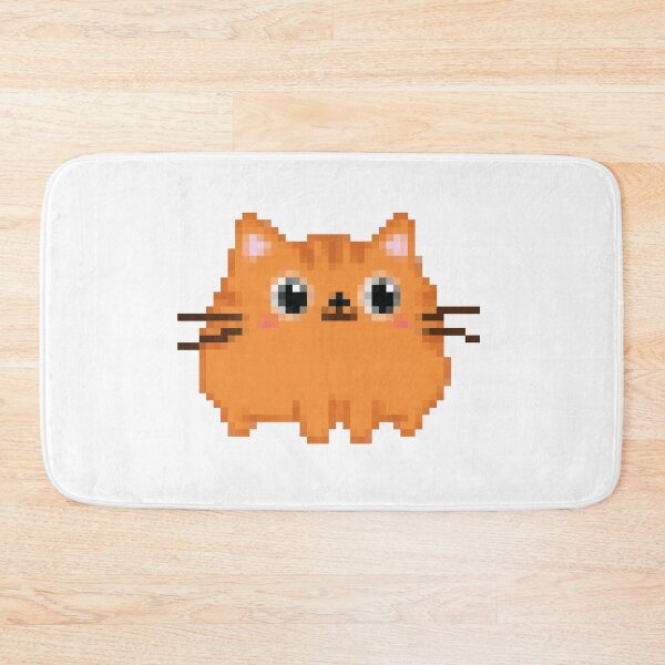 Item preview, Pixel Art Chonk Cat Fat Tabby designed and sold by Heaton-B-Design.