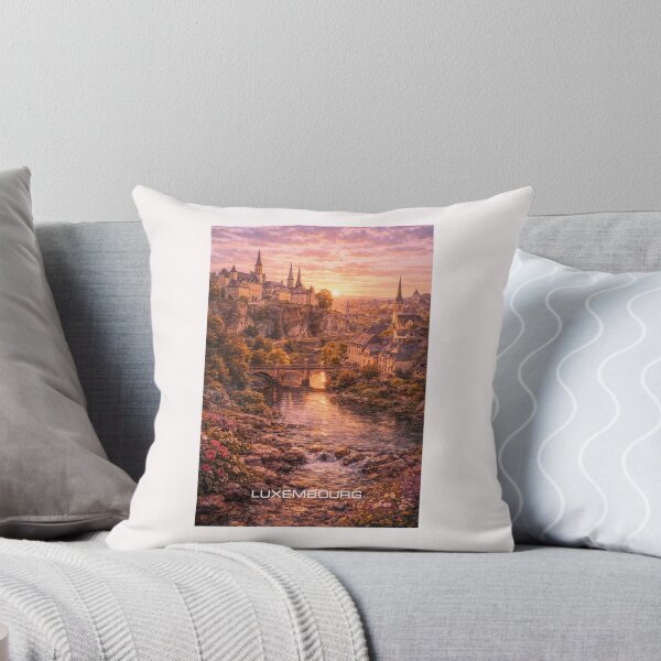 Item preview, Luxembourg Travel Art designed and sold by Thistle-TShop.
