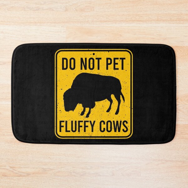 Item preview, Do Not Pet The Fluffy Cows - National Park Bison designed and sold by malicaferrha.