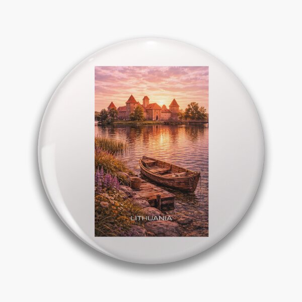 Item preview, Lithuania Travel Art designed and sold by Thistle-TShop.