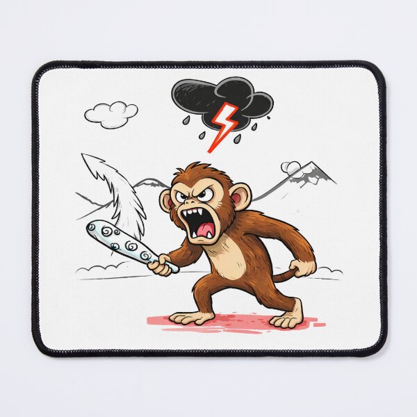 Item preview, Angry Monkey – Mood Cartoon designed and sold by KumarGandhi.