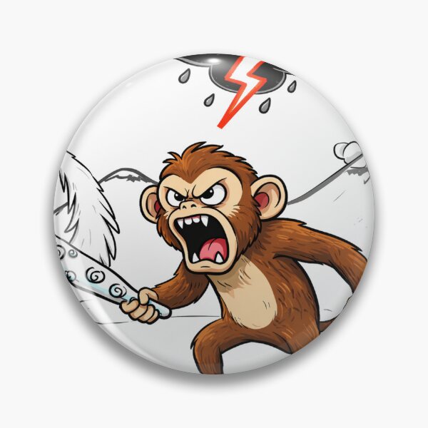 Item preview, Angry Monkey – Mood Cartoon designed and sold by KumarGandhi.