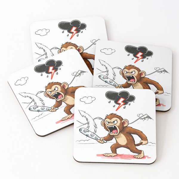 Item preview, Angry Monkey – Mood Cartoon designed and sold by KumarGandhi.