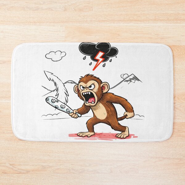 Item preview, Angry Monkey – Mood Cartoon designed and sold by KumarGandhi.