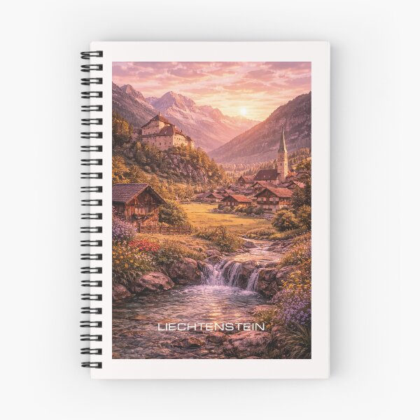 Item preview, Liechtenstein Travel Art designed and sold by Thistle-TShop.
